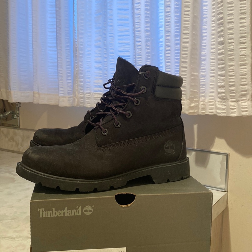 Black Timberland Boots